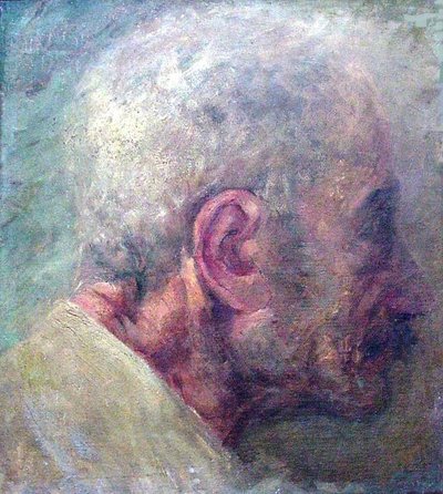Testa di un vecchio da Antonio Parreiras